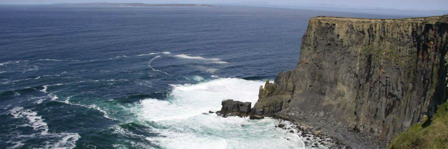 The Cliffs of Moher in Clare is one of Ireland's most famous sights 