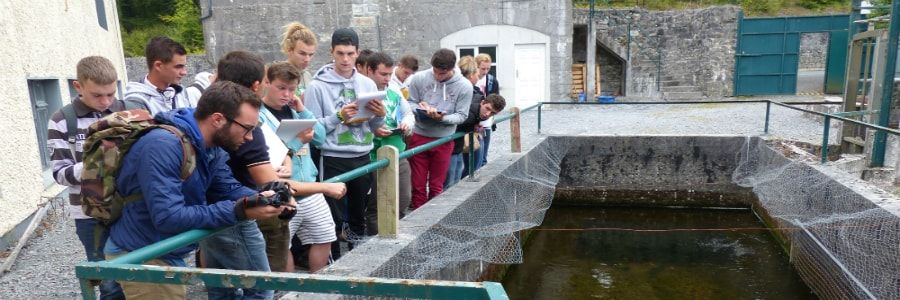High School Students on one of our educational tours of ireland