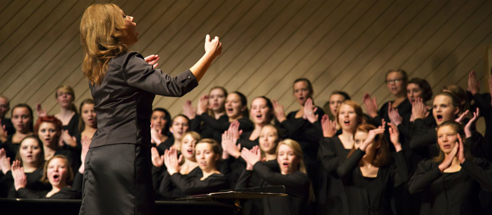 Choir director as on choir performance Tours of Ireland.