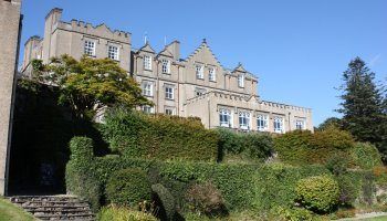 Staying at Ballynahinch castle on one of our garden tours of Ireland