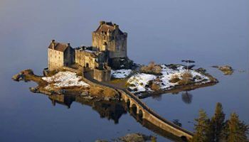 Eilean Donan and Loch Duich, Kyle of Lochalsh, Scotland