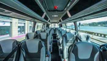 Interior of a Mercedes Voyager, perfect for Incentive Travel To Ireland