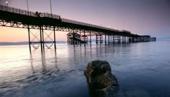 Mumbles Pier, Swansea / Abertawe, Wales.