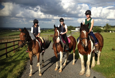 Coolmine equestrian centre superb scenery